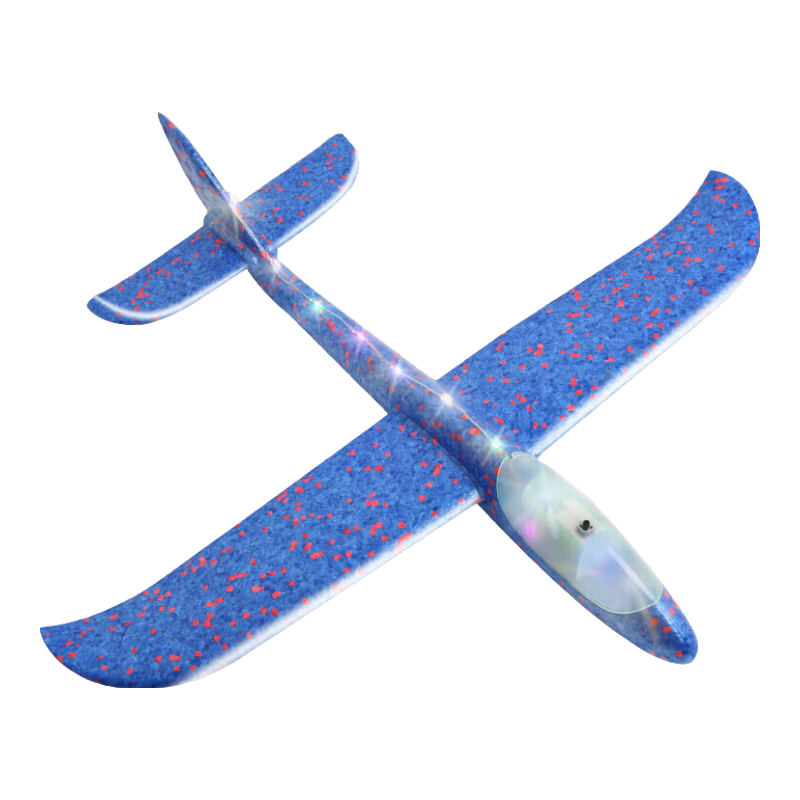 Babamama Children's Foam Glider Toy, Handheld Flying Model, Outdoor Camping Glider, for Boys Aged 3-6, New Year Gift