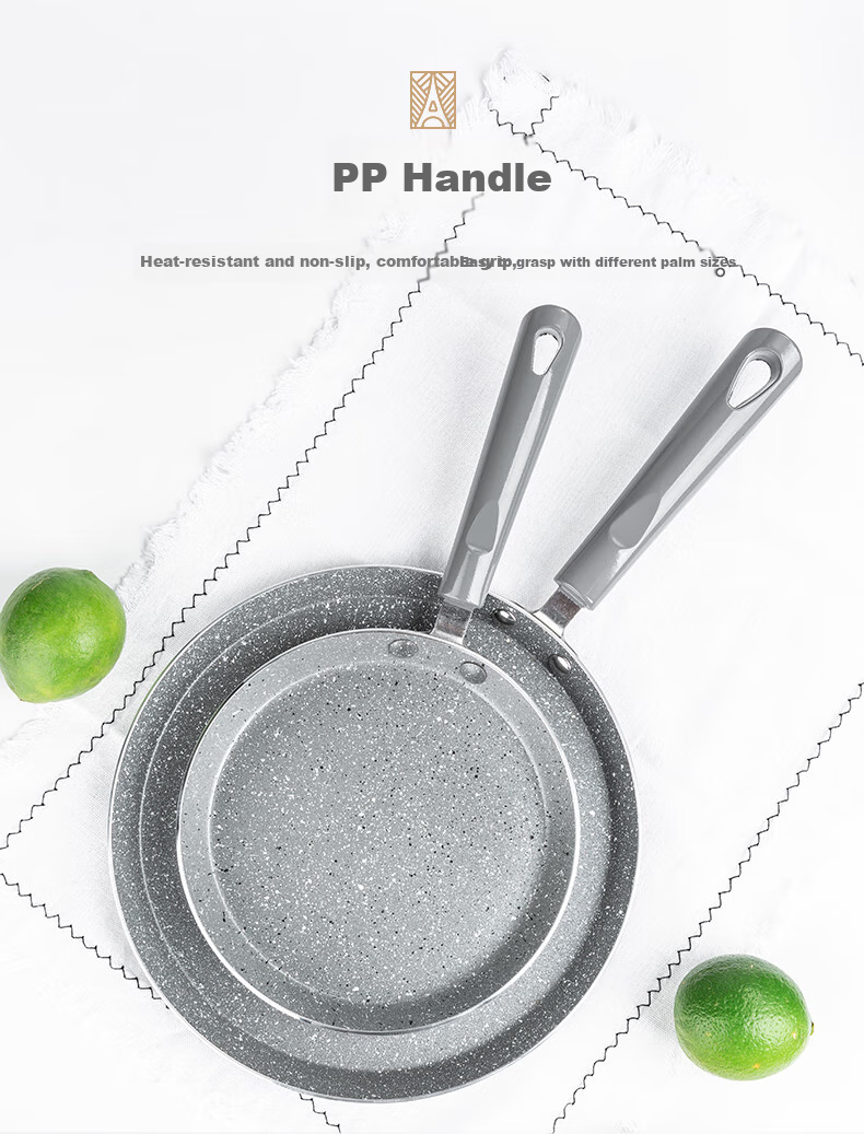 FOR BAKE Non-Stick Frying Pan, Pancake Maker, Crepe Pan, Round Breakfast Pan for Omelets, 18CM 3