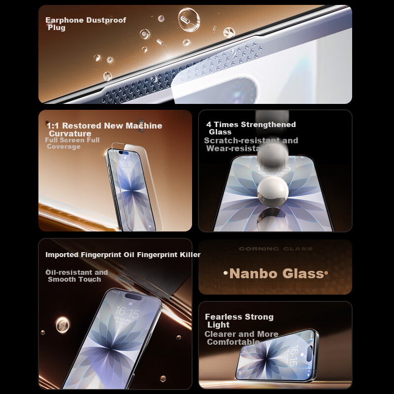 Защитное стекло для iPhone 17