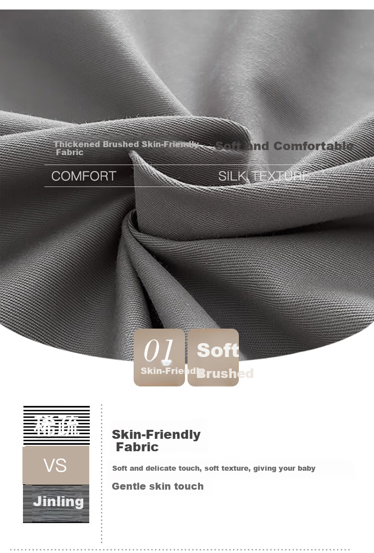 YALU&FREEDOM Bed Sheet 1.5/1.8x2m Bed Single Piece Brushed Double Bed Sheet for Dormitory 230*245cm Light Gray 3