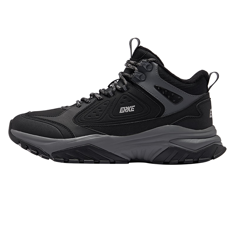 ERKE Fleece Lined Cotton Shoes Men Casual Non-Slip Warm Thickened Sports Sneakers Men Warm Sun 3