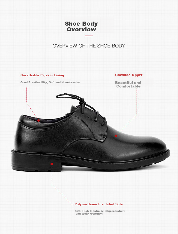 XINGGONG Safety Work Shoes, Electrically Insulated, for Work And Business, Casual, 6kv Insulated Cowhide Shoes, Wear-Resistant, for Electricians, Size 40, XGX-8 2
