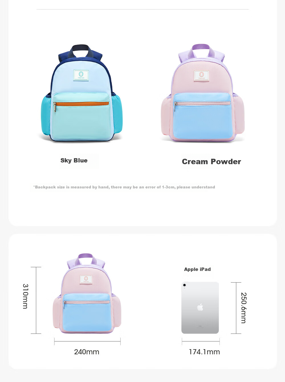 YEEHOO Children's Backpack, Casual Shoulder Bag for Primary And Secondary School Students, Lightweight Spine-Protecting And Load-Reducing Backpack for Boys And Girls 19