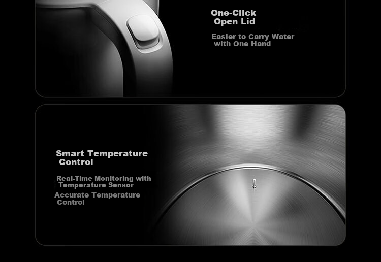 Mijia Xiaomi Constant Temperature Electric Kettle 3Pro, 316L Mother And Baby Grade Stainless Steel Household Water Boiler, Automatic Power-Off And Heat Preservation Integrated, 2L Large Capacity 18