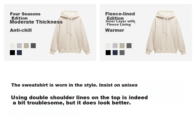Bananain Very 5 Series Unisex Hoodie Jacket, Autumn Air Cotton Hooded Casual Menswear, New Style for 2026 2
