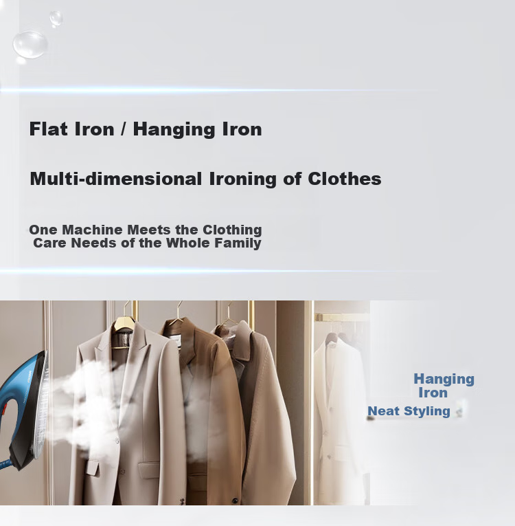 PHILIPS Handheld Booster Steam Iron, Home Garment Steamer, Non-Destructive Ironing Machine, 110g/min, 1.5L Capacity, Smart Temperature Control, GC7846/88 14