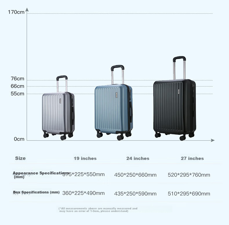 Diplomat 24-Inch Large Capacity Luggage for Men And Women, Trolley Suitcase with Password Lock And Frosted Finish TC-23233 7