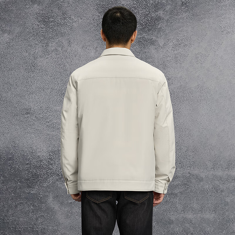 HLA down Jacket for Men, Light Business Fashion Series, Lapel Coat for Men, Winter Seaso