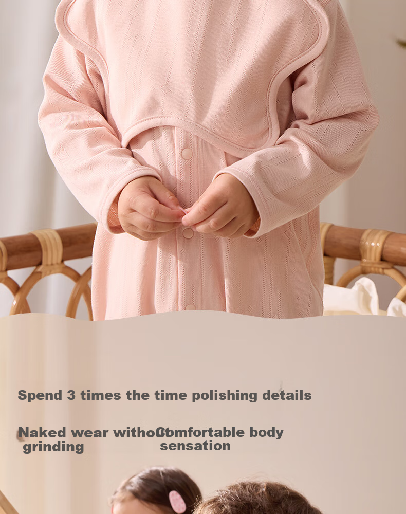 Shiyuejiejing Baby Romper, Summer Onesie for Boys And Girls, Class A Cotton Bodysuit, Long-Sleeve All-Season Home Wear 13