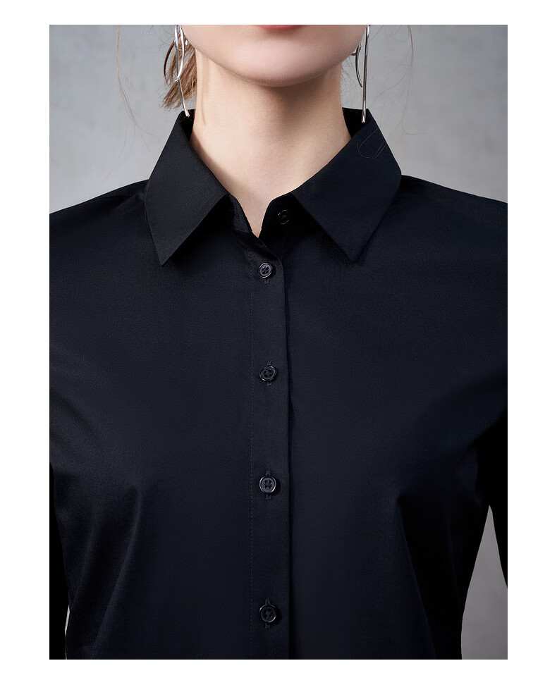 G2000 Women's 2025 Autumn Winter Long Sleeve Shirt Easy Care Cotton Comfortable Mall Same Style 10