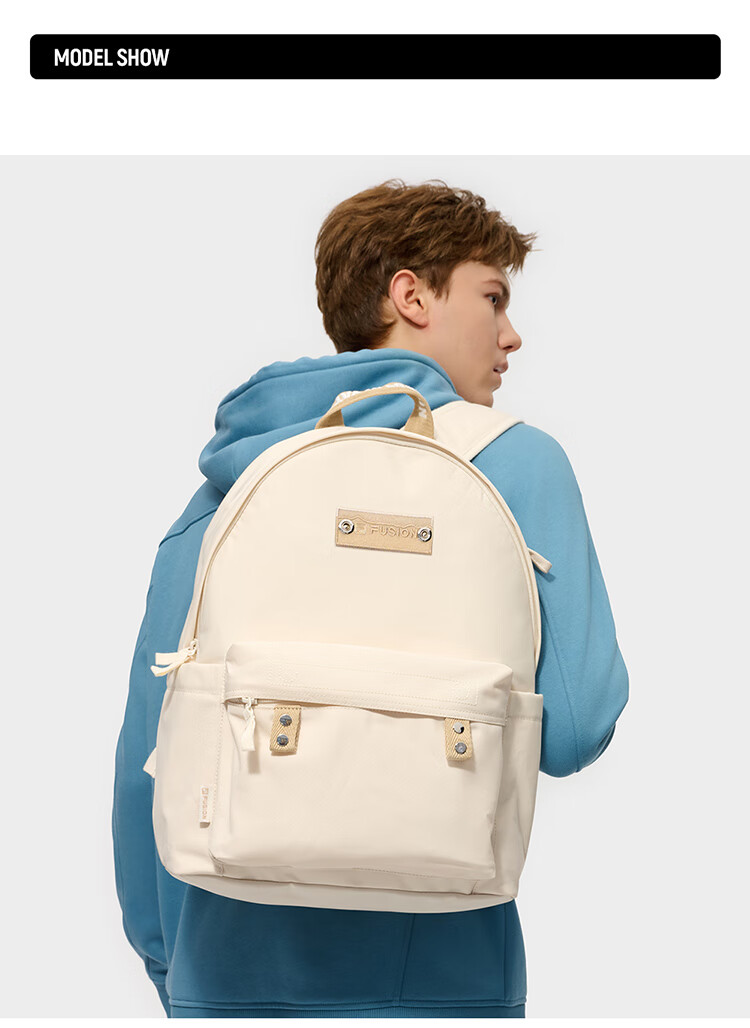 FILA FUSION FILA Trendy Couple's Backpack 2025 Winter Laptop Antibacterial Backpack 7
