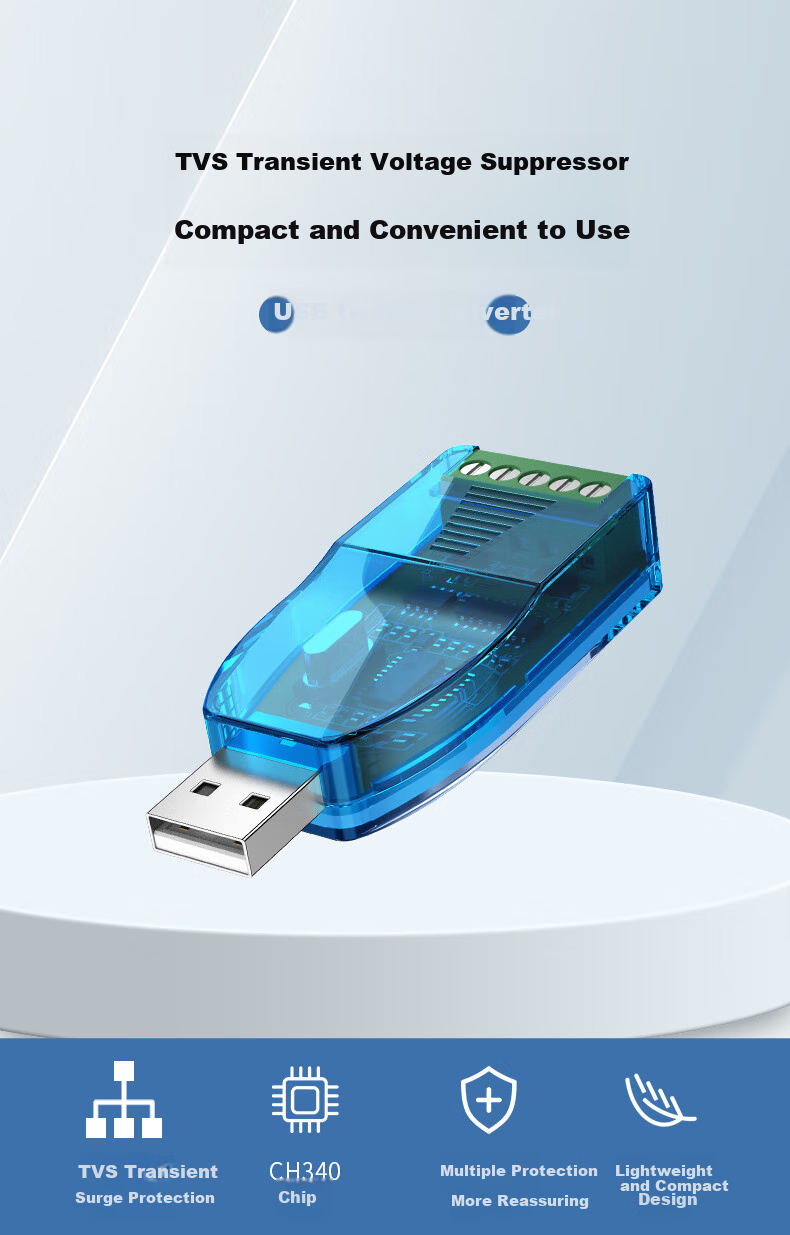 DOREWIN USB to 485/232 Converter, Serial Cable, USB to TTL Cable, 485 Adapter Cable, Debugging Communication Cable, 232 Communication Cable, Conversion Cable 1
