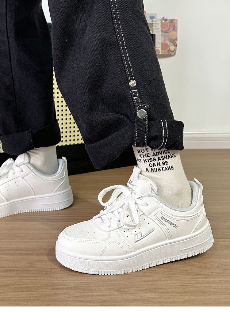 Huili Air Force One Couple Sneakers for Women And Men, Autumn Casual Shoes, Versatile Footwear for Women, White And Silver, Size 42 10