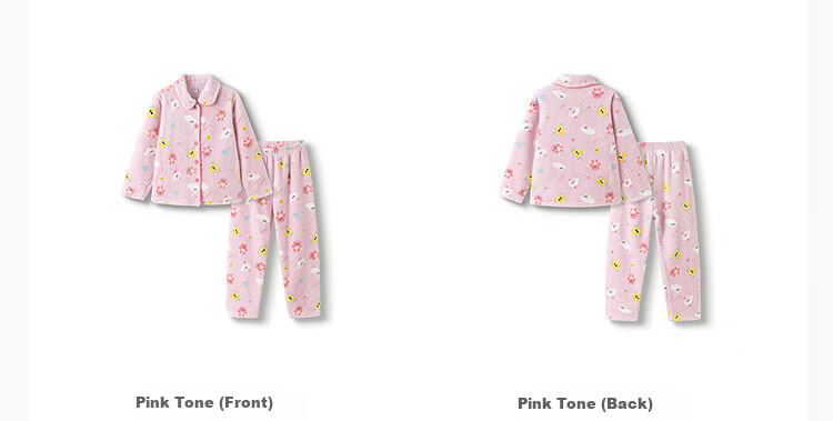 BALABALA balaOne Home Wear Set 2025 Winter Flannel Unisex Kids Pajamas for Indoor and Outdoor Use 13