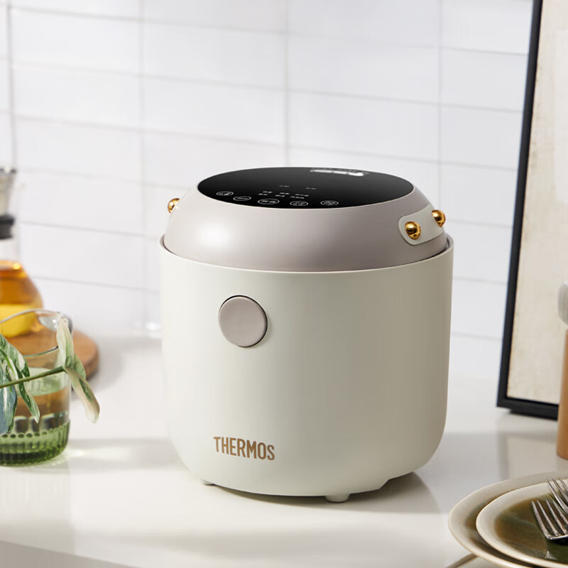 Мультиварка THERMOS EHA-4123D, 2л, низкоуглеводная, с функцией отложенного старта, 490Вт, белая