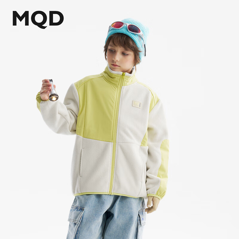 MQD Maqidun Kids Fleece Jacket 2025 Autumn New Unisex Children's Outerwear
