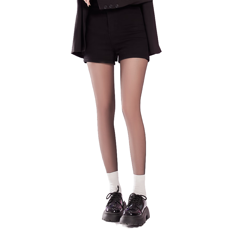 BONAS Black Stockings, Ultra-Thin 0.01, Highly Transparent, Sexy Black Pantyhose for Spring And Summer, Sheer Invisible Seamless Tights