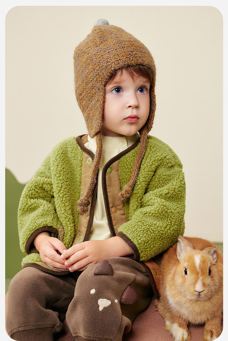 Minibala Unisex Kids Anti-Static Vest Double-Sided Wearable Children's Sleeveless Jacket 2025 Winter 5