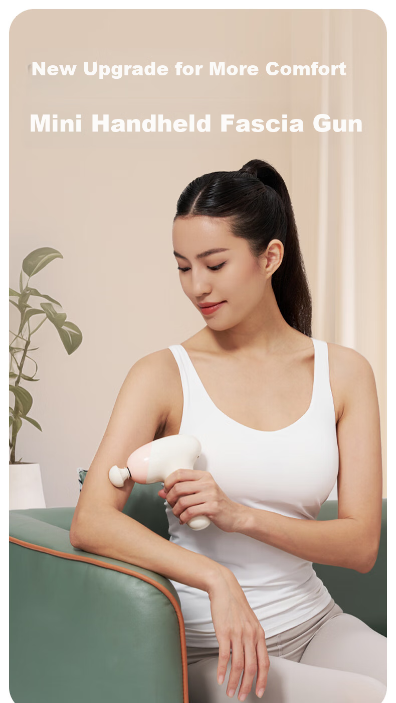 Yottoy Fascia Gun Muscle Massager for Women, Mini Massage Gun, Quiet Fitness Professional-Grade Mini Neck Massager 1