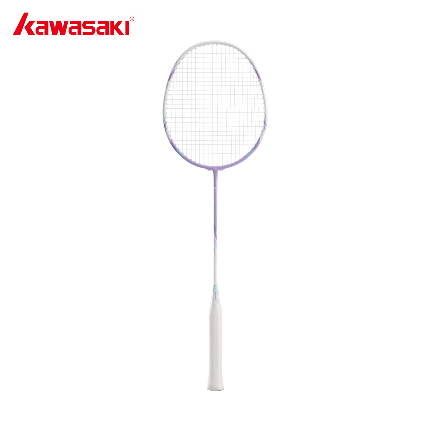 Kawasaki Badminton Racket with X3 Carbon Fiber Blade, Suitable for Adults And Teenagers, Ultra-Light Single Racket, Entry-Level, Versatile for Attack And Defense