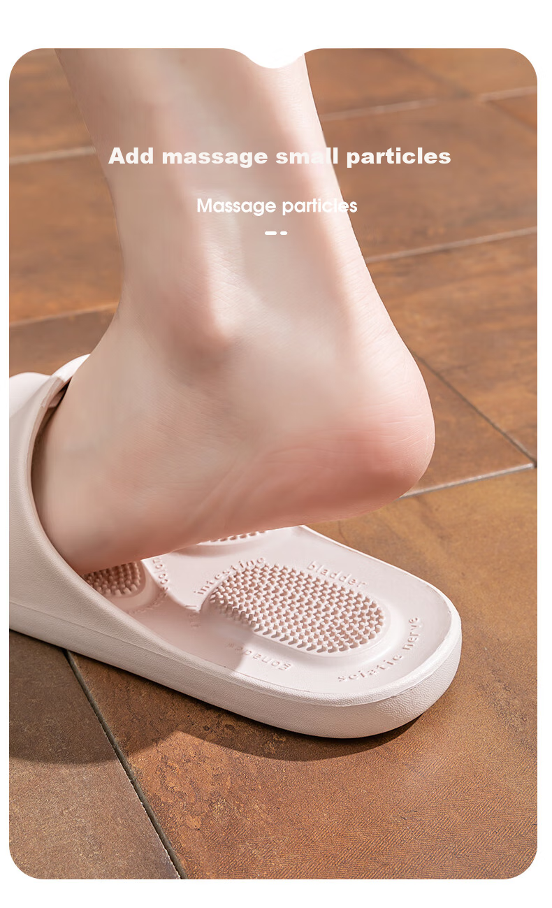 LETUO Massage Chair Bathroom Slippers for Men Summer Indoor Non-Slip Home Slippers 8
