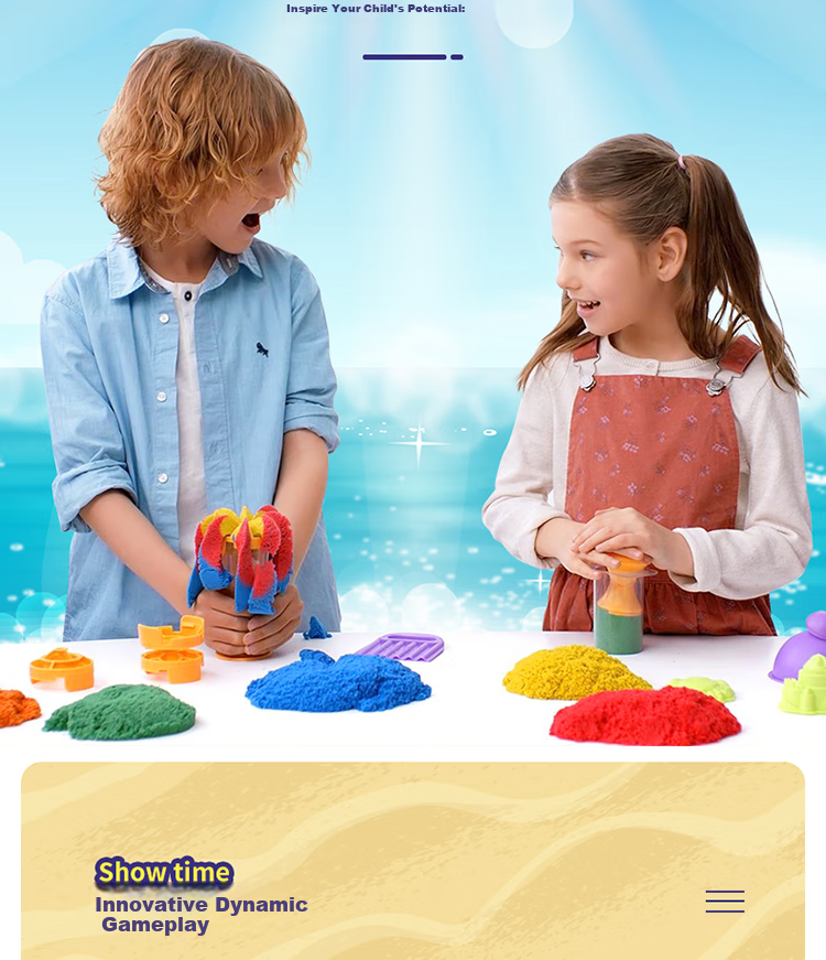 IDoon Lengbao Sand, Handmade DIY Indoor Colored Sand, Children's Toy, 800g Rainbow Candy Set, Birthday Gift 3