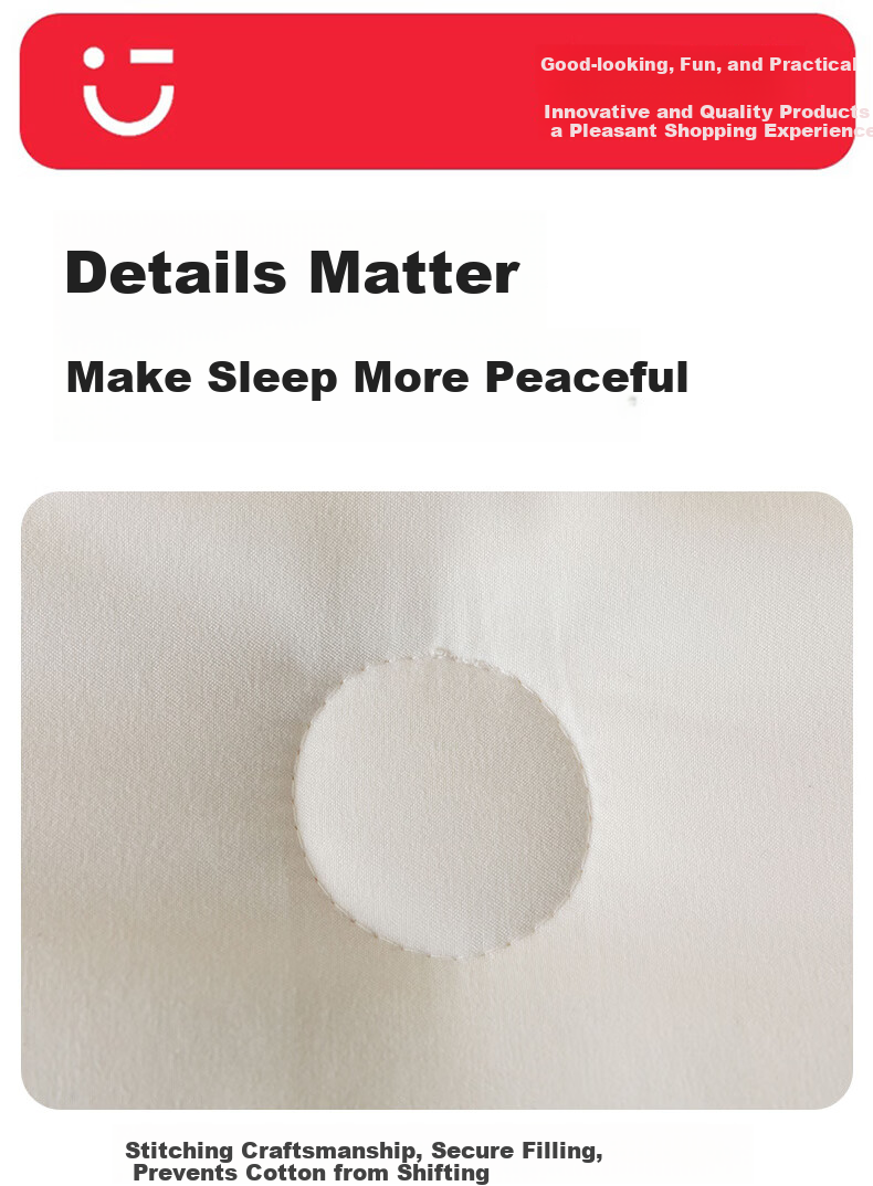 MINISO 100% Xinjiang Pure Cotton Quilt, All-Season Comforter, Spring And Autumn Duvet, Dormitory Single Bed, 150x200cm, 5 Ji 9