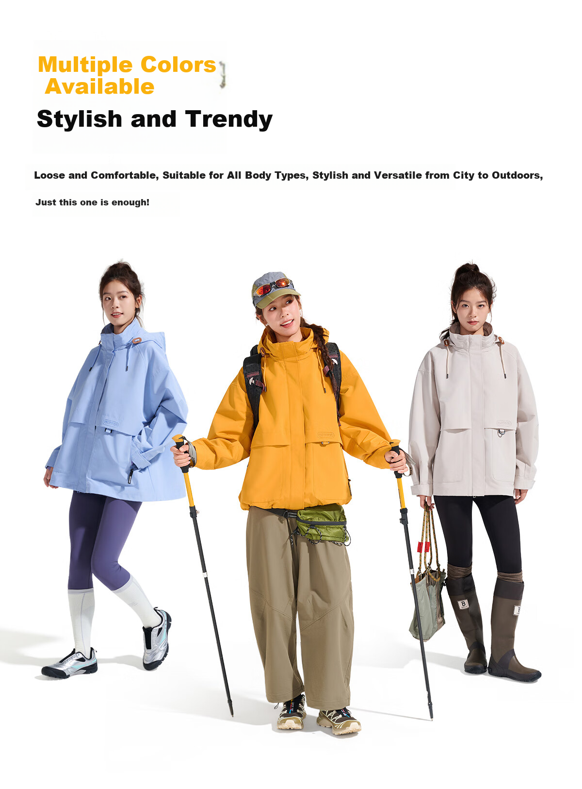 OUTDOOR PRODUCTS [Huangmeirou] Functional Three-In Fleece Jacket for Women, Windproof Coat, China Red 4