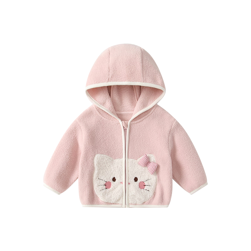 VOONLIE Girls' Winter Coat 2025 New Stylish Baby Clothes Hooded Jacket for Girls Autumn And Winter