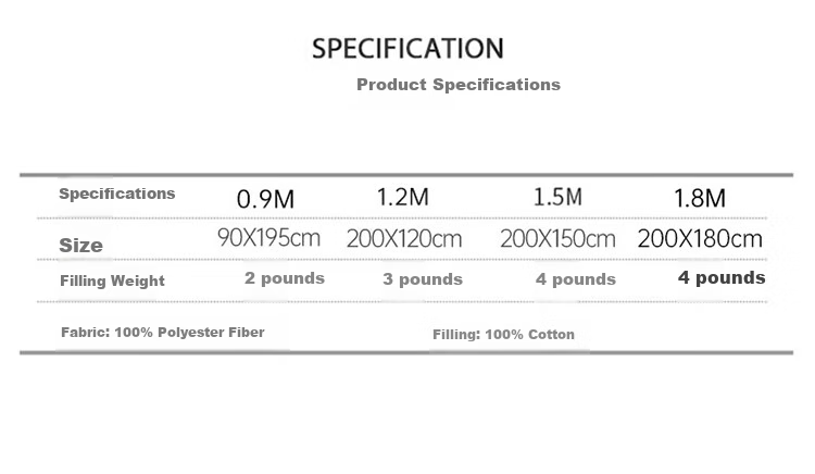 Dohia Home Textiles Mattress Pad, 100% Xinjiang Cotton Mattress Topper, Student Dormitory Mattress, 0.9 Bed 90*195cm 14