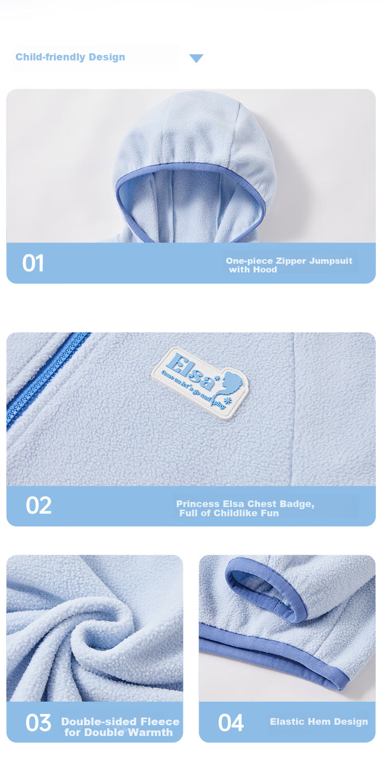 Dishini Fleece Jacket for Boys And Girls, Spring 2026 New Style Children's Cardigan Hoodie for Older Kids 2