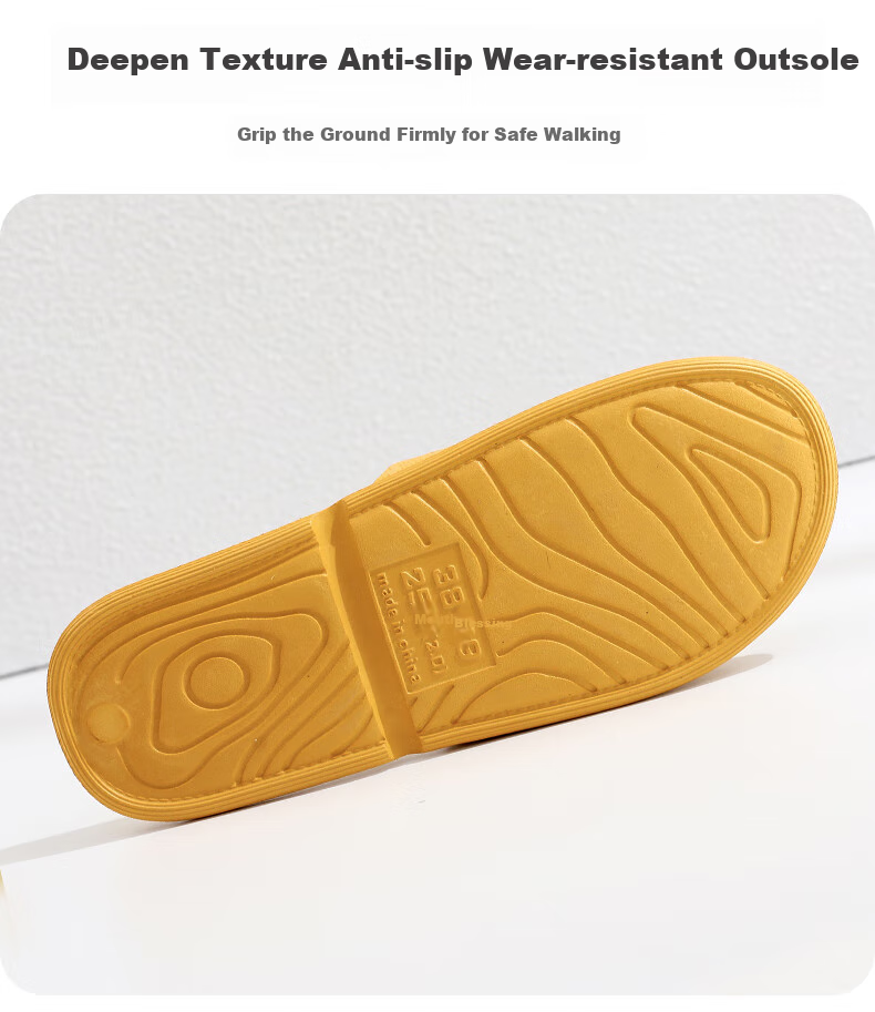 GUOLUOFEI Travel Foldable Portable Ultra-Light Slippers for Hotel Summer Use, Men And Women, Pink, Size 36-37 5