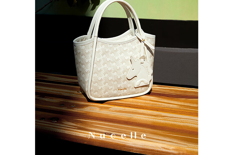 NUCELLE Wave Pattern Basket Water Bucket Bag 2026 Women's Handheld Commuter Luxury Shoulder Crossbody Bag Birthday Gift for Girls 8