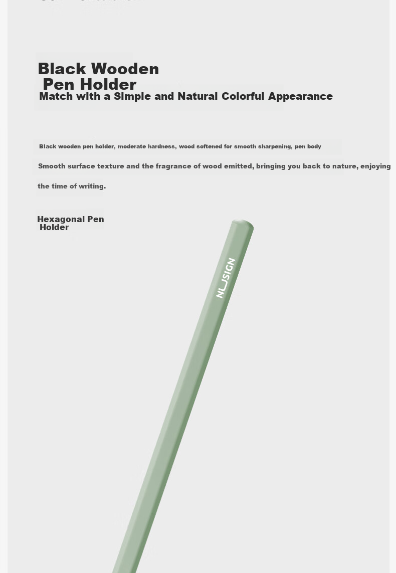 Deli [Best-Selling Product] Triangular Pencils, 10 HB Pencils, Natural Wood, for Students' Exams And Sketching, NS743-HB School Season Elementary Student Pencils 3