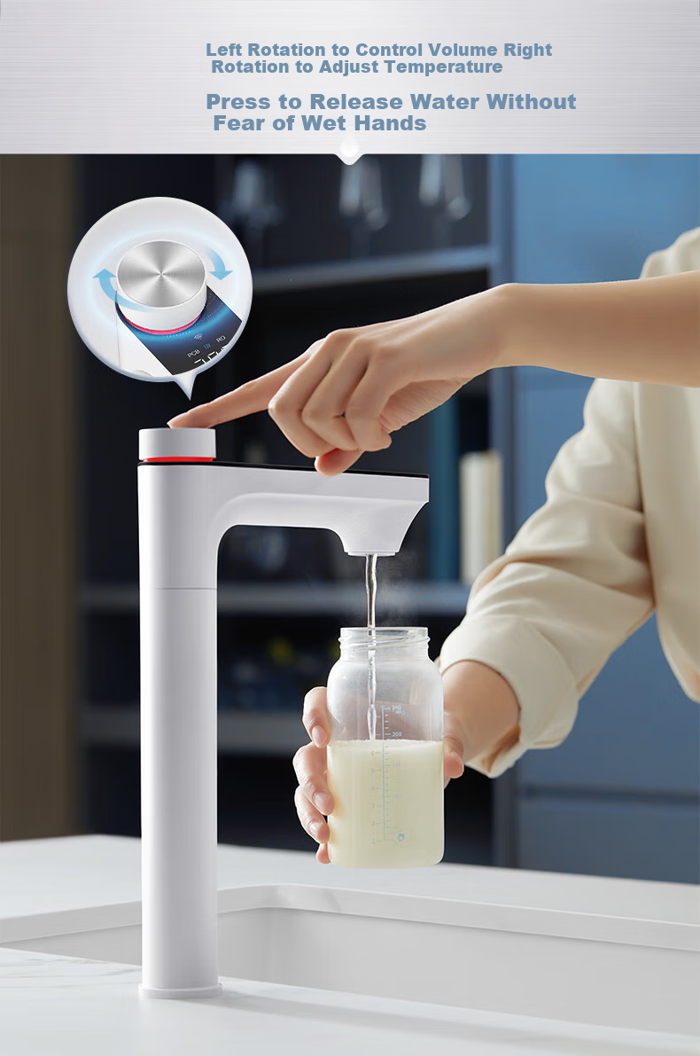 TRULIVA Home Heating Water Purifier, Dual Cartridge 4.0 1000G, 8-Year RO Filter, 1200G Initial Flow Rate Experience, Under-Counter Direct Drinking All-In Machine UR-S61096H 12