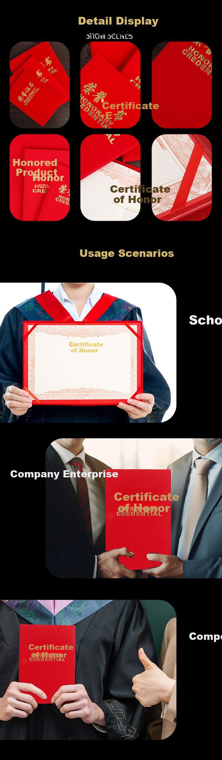 TANGO [20 Sheets/pack] 8K Appointment Letter Inner Pages, Company Employee Award Certificate Inner Pages, Corporate And School Unit Employment Certificate Inner Pages 5