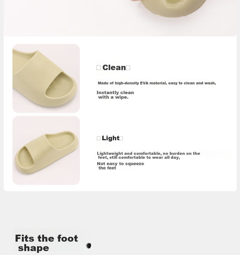 IQGD Slippers for Men And Women, Soft-Soled Floor Slippers, Non-Slip Bathroom Home Slippers for Couples, Model 8308, Cherry Blossom Pink, Size 36-37 7