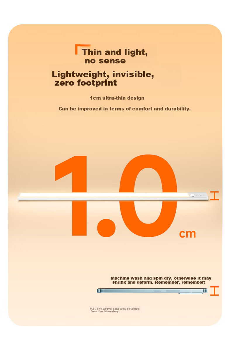 Oppein Smart Sensor Cabinet Wardrobe LED Human Motion Light Bedside Corridor Entrance Light 10
