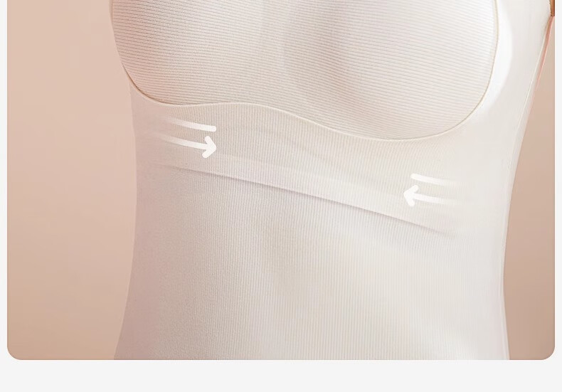 Urban Beauty Women's Thermal Camisole with Built-in Padded Bra, Fleece-Lined Seamless Autumn Winter Base Layer 12