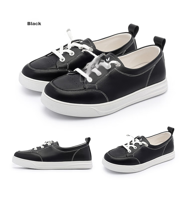 RED DRAGONFLY Women's Commuter Casual White Slip-On Flat Shoes EPB35200 Black Size 36 16