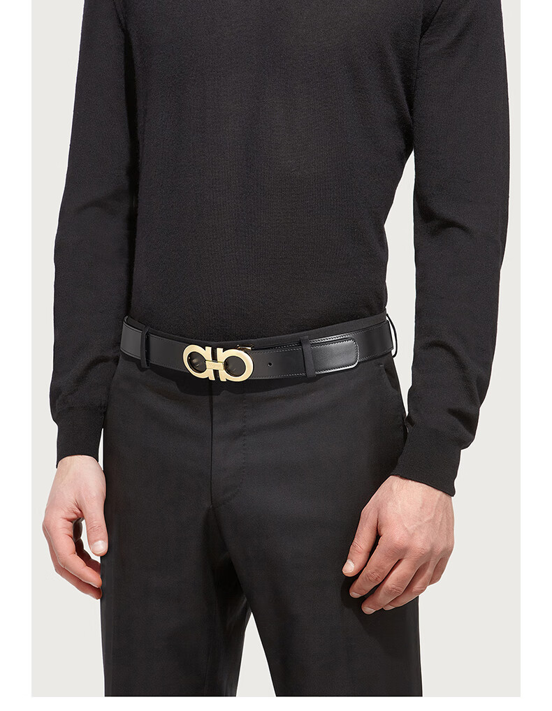 Ferragamo Men's Reversible GANCINI Belt 0586940_C_105, Gift for Boyfriend 6