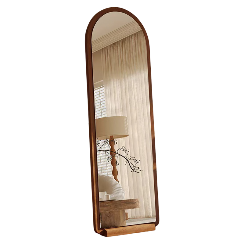 Chibilun New Chinese Style Full-Length Floor Mirror Home Bedroom Wall-Mounted Dressing Mirror for Women High-End Hanging Wall Mirror