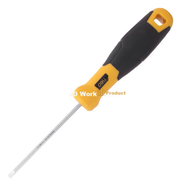 DELIGONGJU Straight Screwdriver, 3X150mm, DL6331501