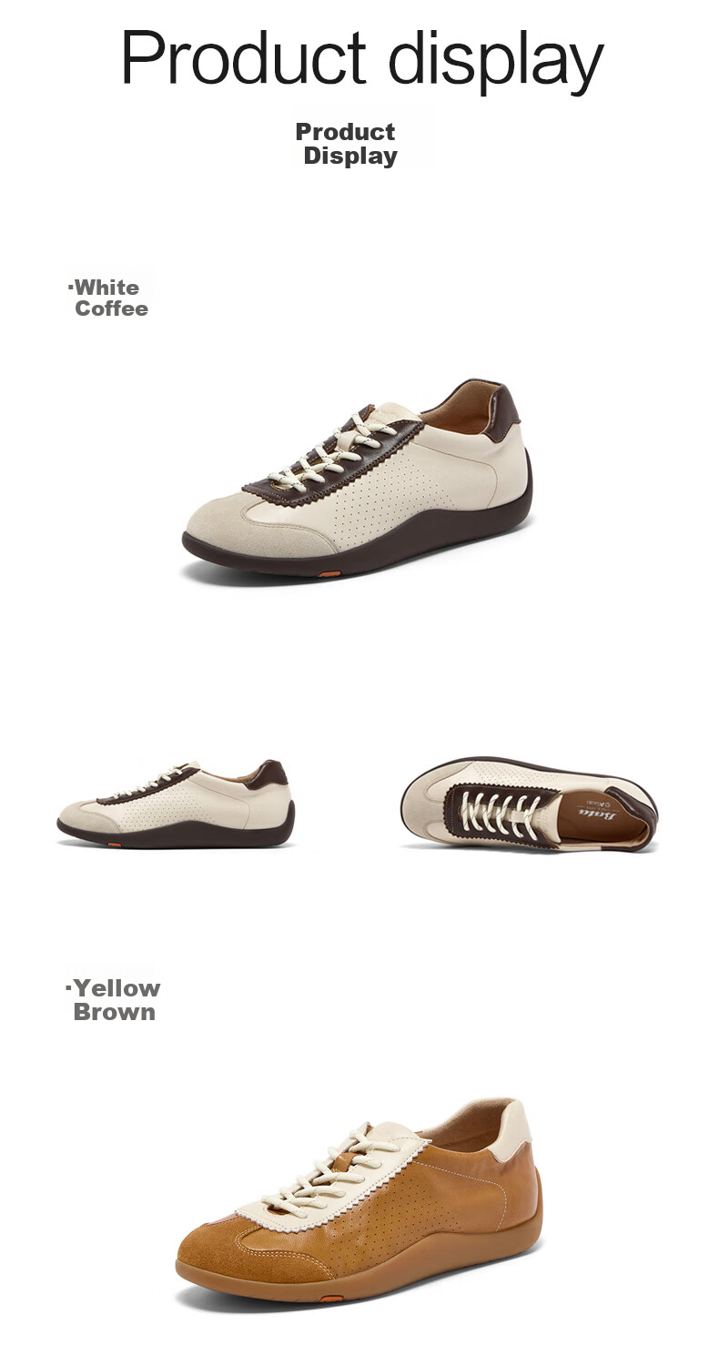 Bata Patented Antibacterial Cowhide And Sheepskin Soft Elastic Couple Casual Training Sports Prince Qichang Mall Matching Single Shoes 36