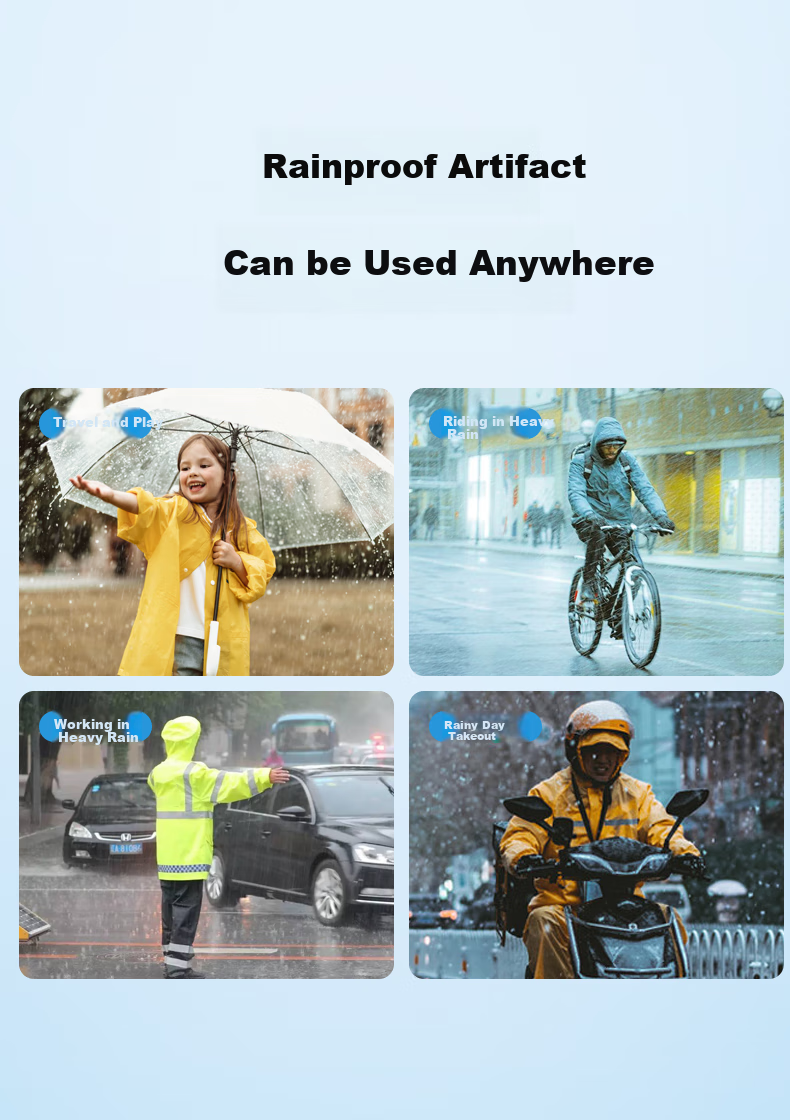 ESR Waterproof Phone Case, Touchscreen Compatible, for Swimming, Rafting, Diving, Delivery Riders, Large Size with Camera, Braided Lanyard, Neck Strap, Dustproof, Rainproof Protective Cover for Hot Springs 6
