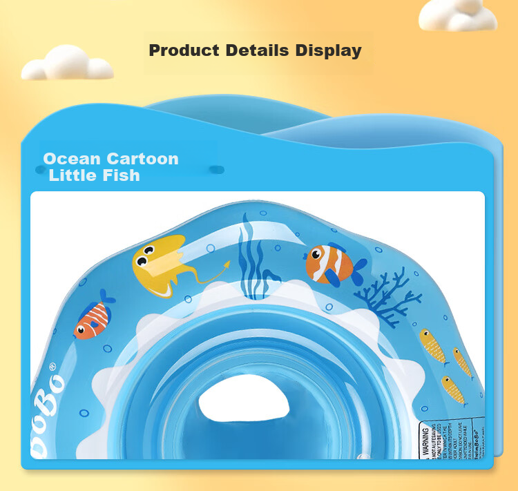 Swimbobo Children's Swim Ring, Baby Water Play Float, Kids Swimming Ring, Baby Swimming Equipment Safety Seat K8015B 9