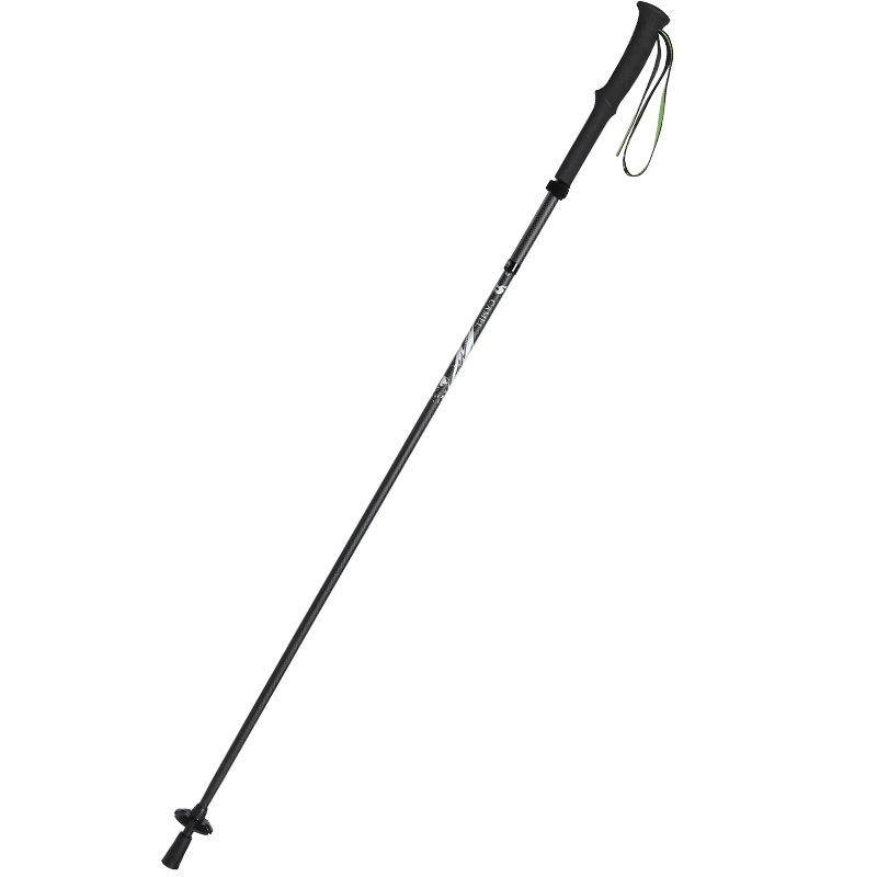 Camel Trekking Pole Carbon Lightweight Telescopic Hiking Mountaineering Carbon Fiber Walking Stick 174BABP668A Matte Black