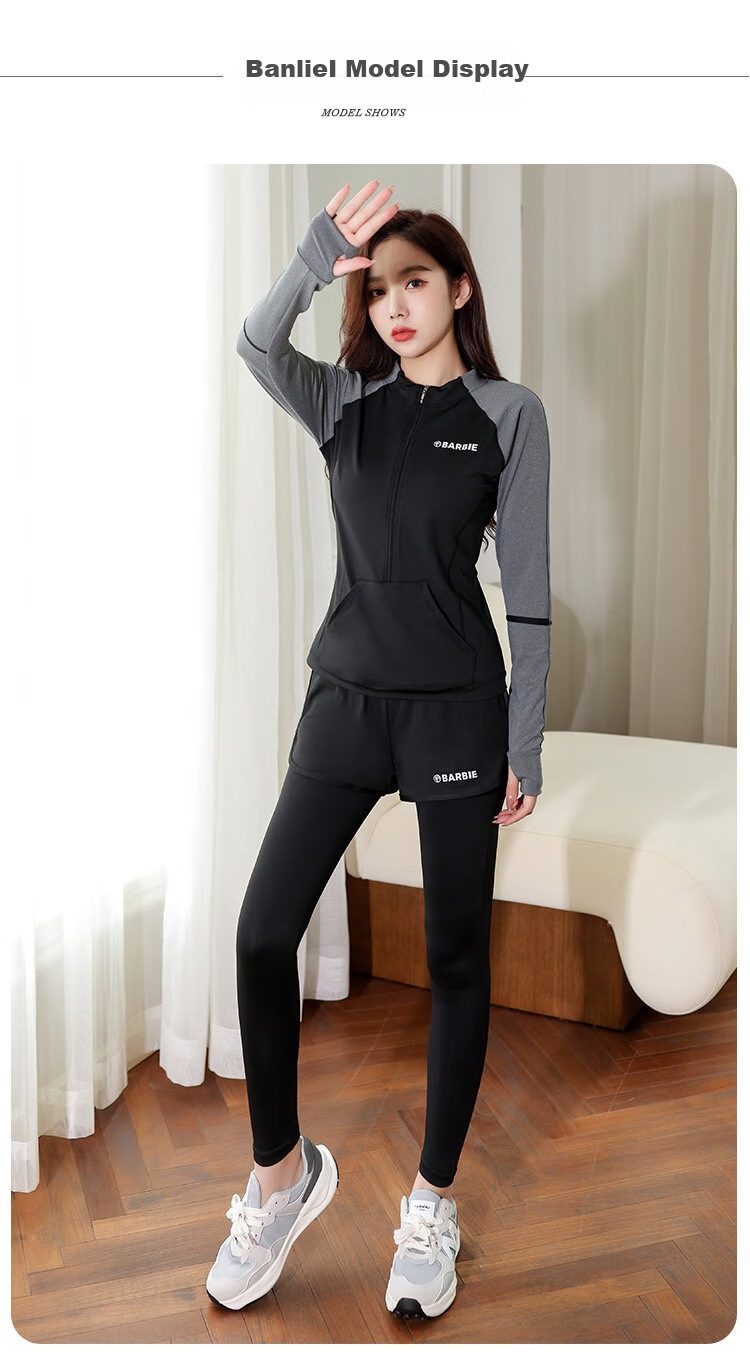 Barbie Badminton Outfit for Women, Yoga Set, Women's Training Suit, Morning Jogging Outfit, Running UV Protection Sportswear Set for Wome 10