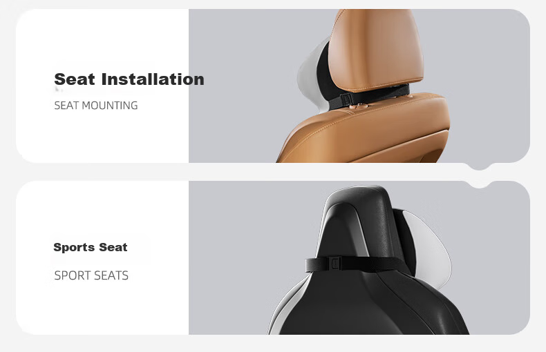 Qiaoshi Car Headrest, Neck Support Pillow for Vehicle Seats, Integrated Neck Pillow for Maibahe And Tesla Seats 21