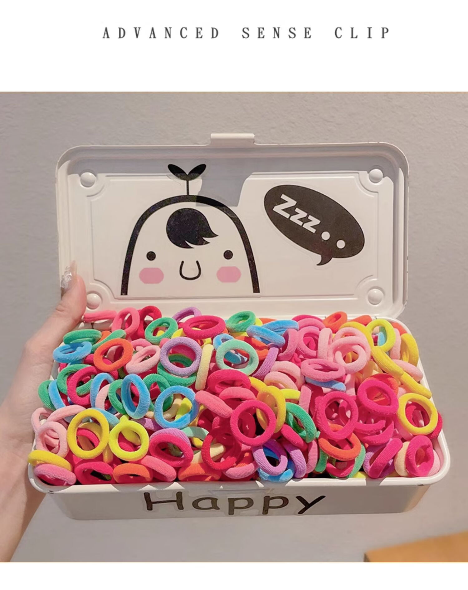 NIANFIN Spring Summer Kids Hair Tie High Elasticity Gentle Hair Rope Girls Braided Rubber Band Durable Hair Accessory 2
